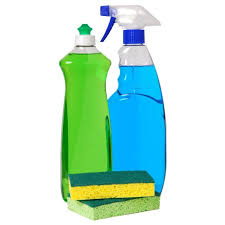 Sticker produit liquide vaisselle éponge